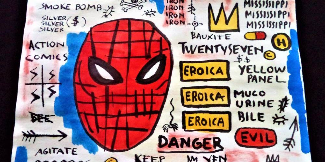 Draai vast hersenen kennis Brian Elstak over het innerlijke kind, Basquiat en Spider-Man - Mister  Motley