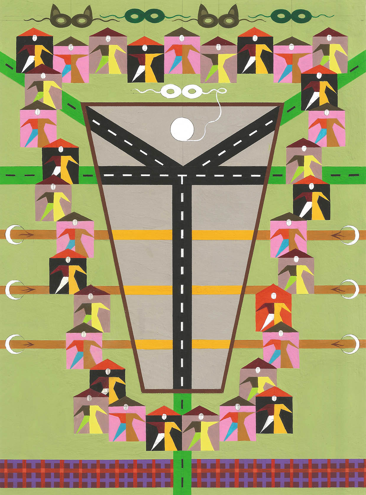 Een abstract sprookje over Wolf Corridor van Kasper Bosmans in De Pont -  Mister Motley